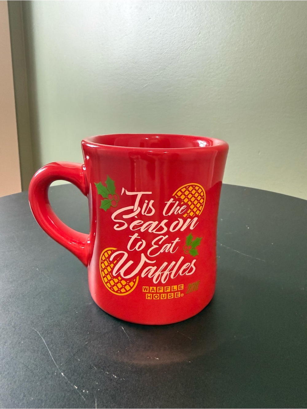 Waffle House Christmas Mug Tis the Season